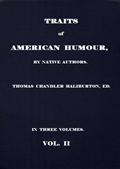 Traits of American Humour, Vol. II of III