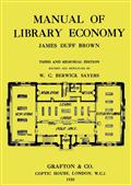 Manual of Library Economy / Third and Memorial Edition