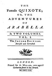 The Female Quixote, v. 1-2 / or, The Adventures of Arabella