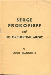 Serge Prokofieff and his Orchestral Music