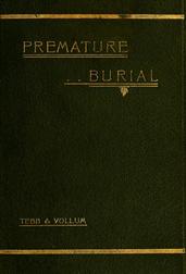 Premature Burial and How it may be Prevented