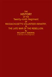 The History of the Twenty-ninth Regiment of Massachusetts Volunteer Infantry / in the Late War of the Rebellion