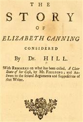 The Story of Elizabeth Canning Considered